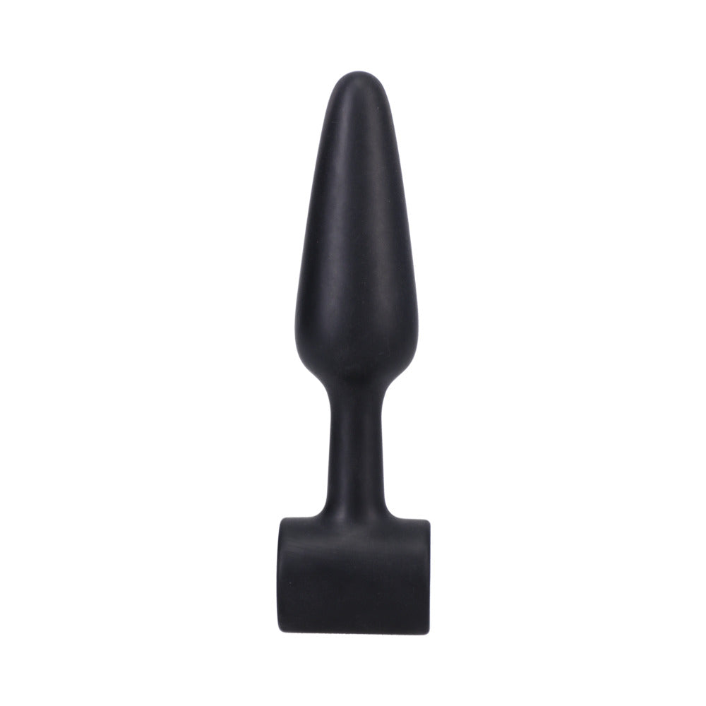 In A Bag Vibrating Butt Plug 4 inches Black