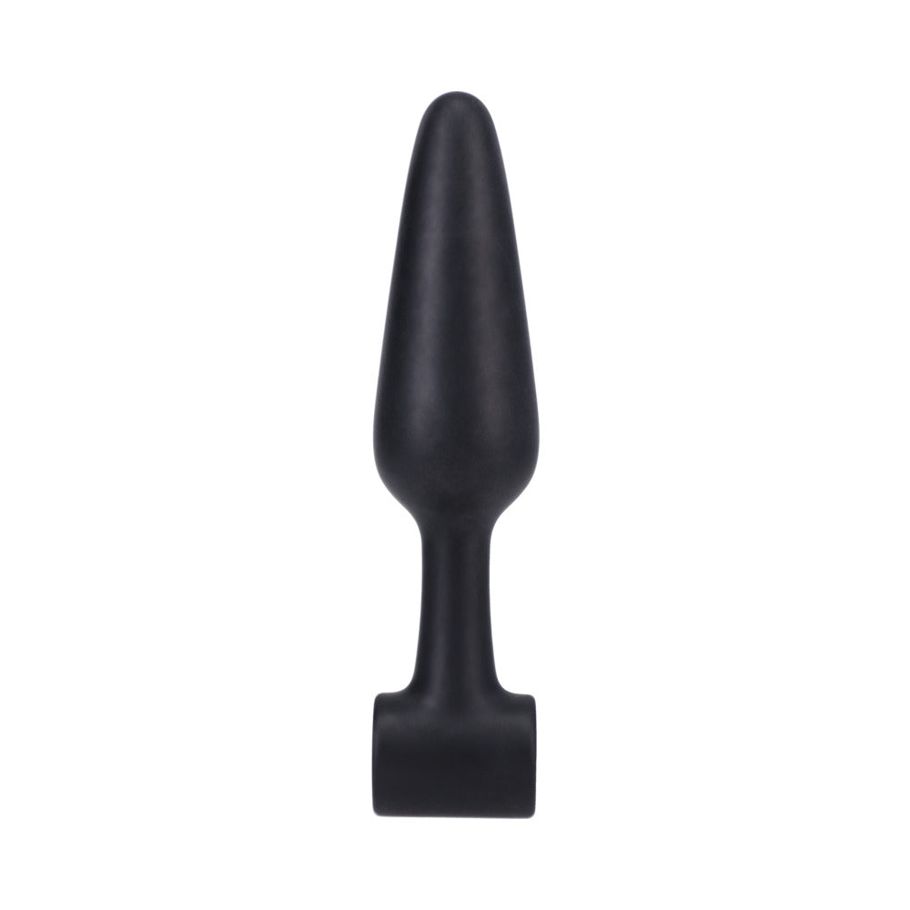 In A Bag Vibrating Butt Plug 5 inches Black