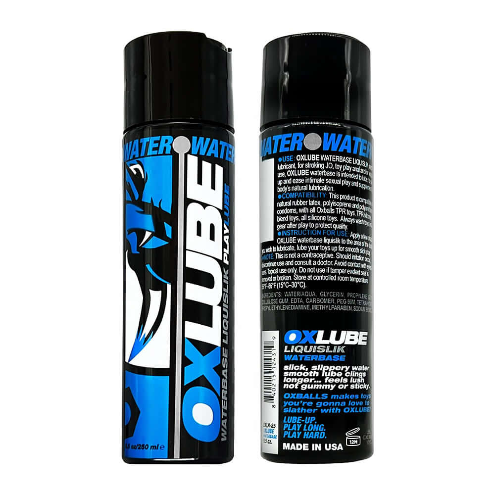 Oxballs LIQUISLIK Waterbase OXLube 8.5 oz.