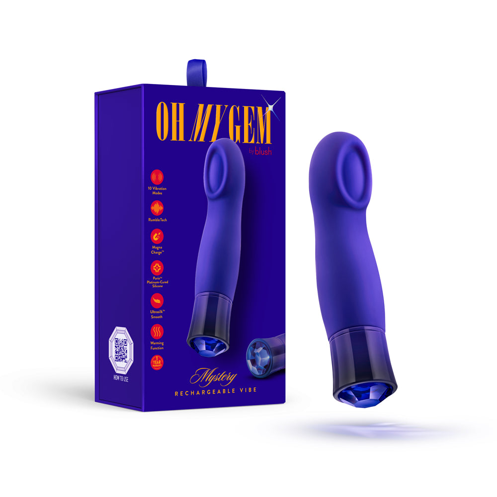 Oh My Gem Mystery Massager Sapphire