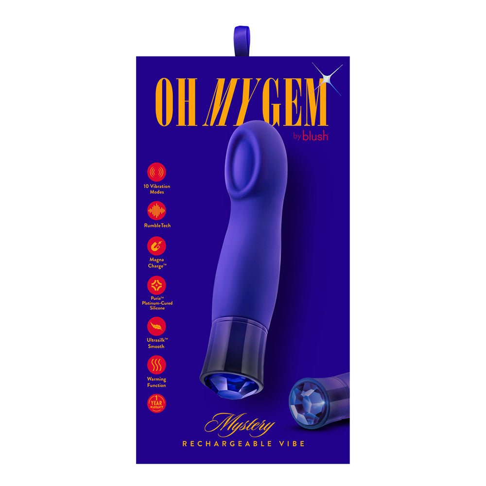 Oh My Gem Mystery Massager Sapphire