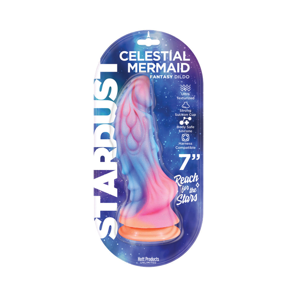 Stardust Celestial Mermaid 7 inches Silicone Dildo
