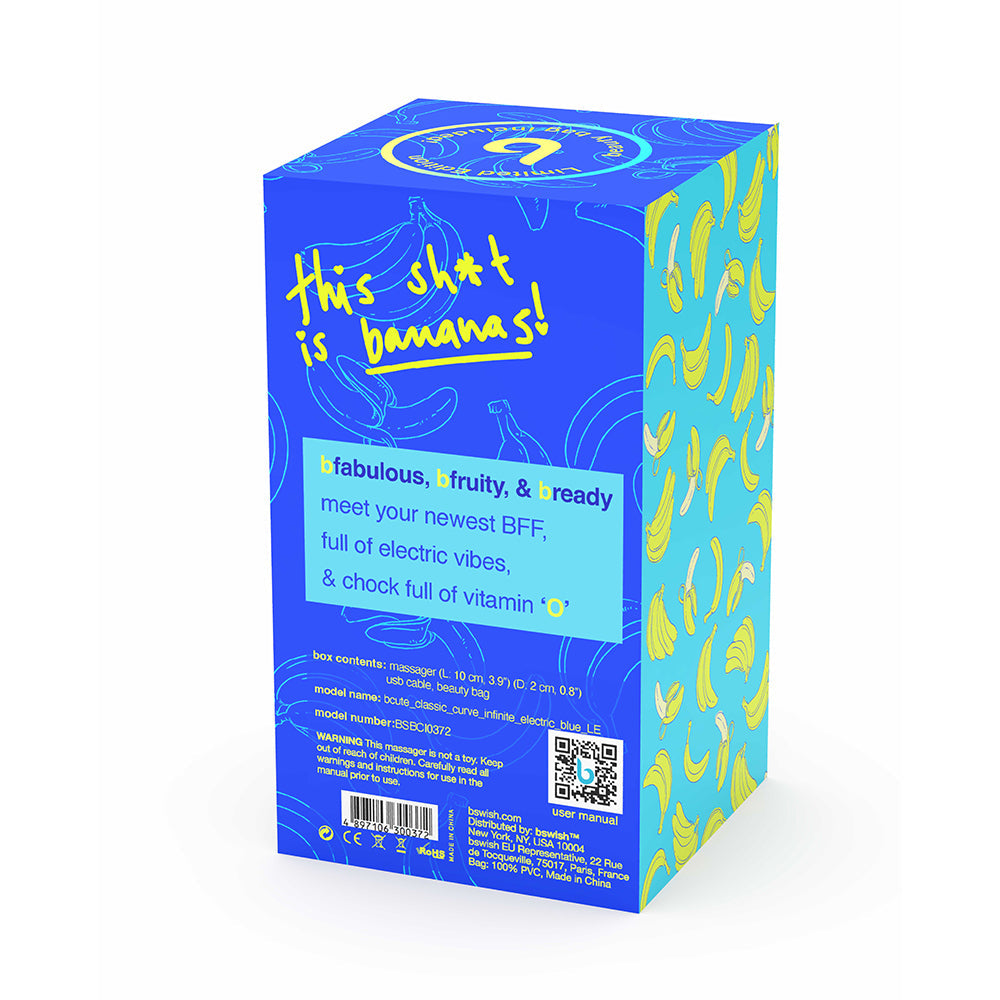 B Swish Bcute Classic Curve Infinite LE Electric Blue