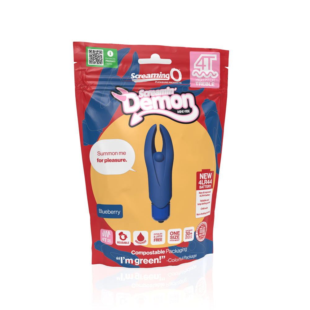 Screaming O 4T Demon Blueberry Mini Vibe