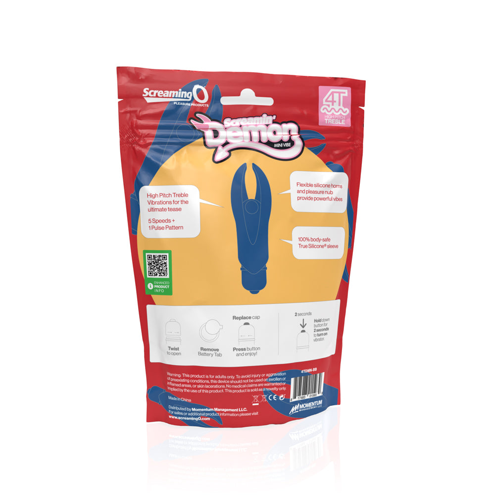 Screaming O 4T Demon Blueberry Mini Vibe