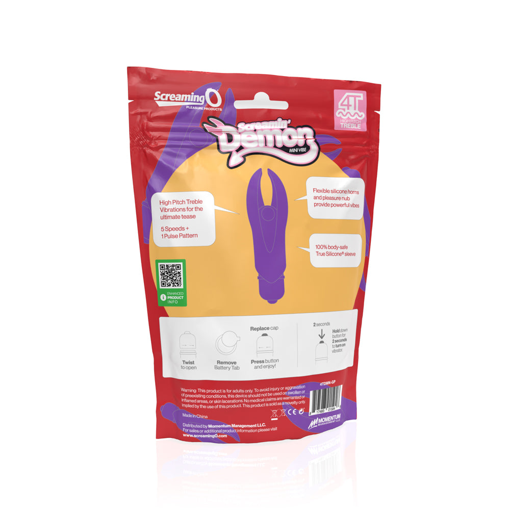 Screaming O 4T Demon Grape Mini Vibe