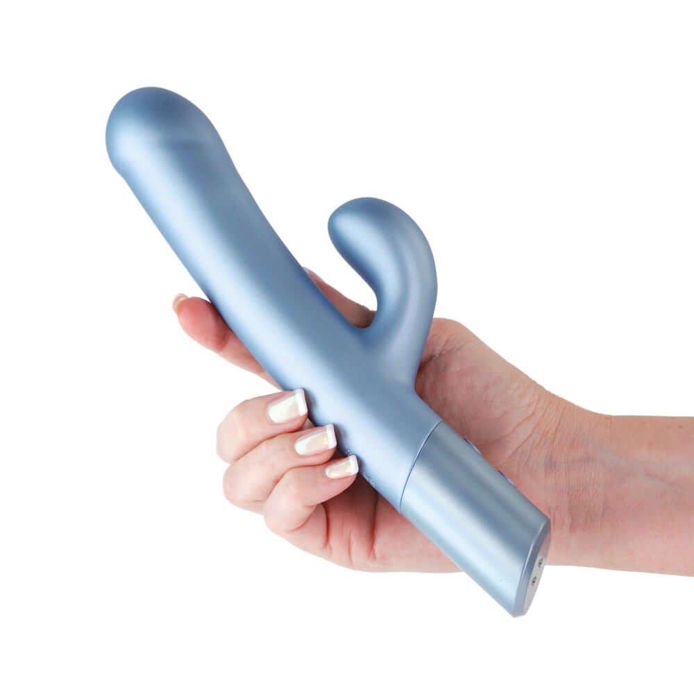 Royals Countess Rabbit Vibrator Metallic Seafoam