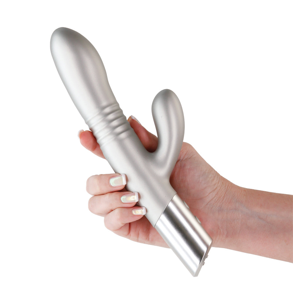 Royals Grace Metallic Champagne Rabbit Vibrator