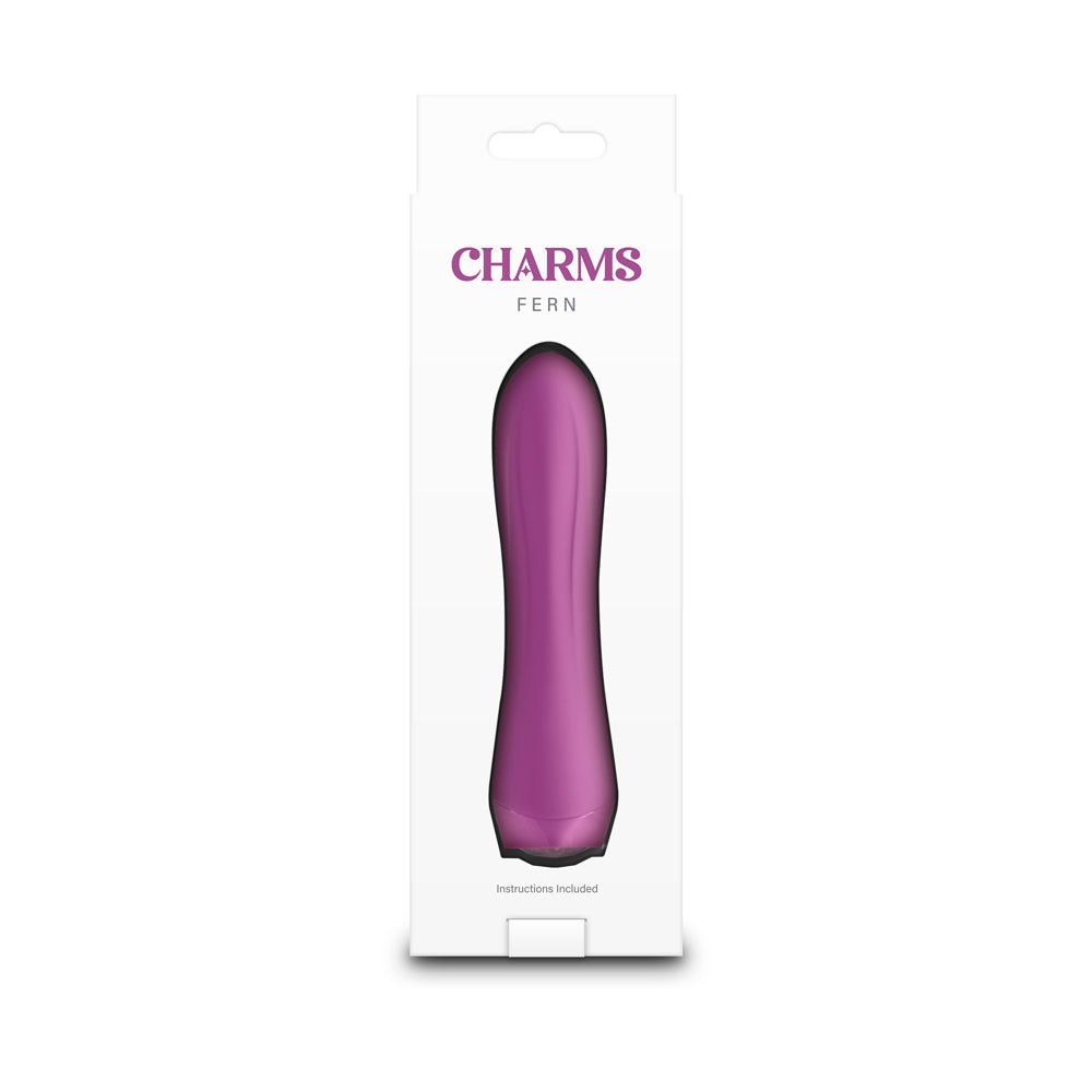 Charms Fern Vibrator Ruby
