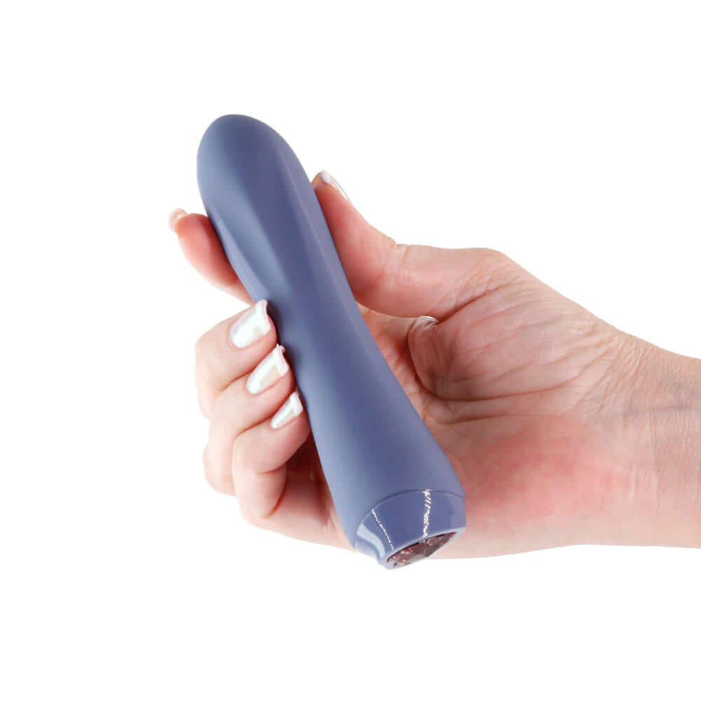 Charms Fern Vibrator Gray