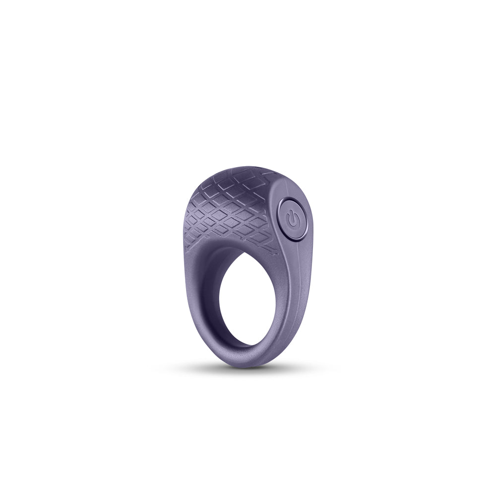 Seduction Levi Vibrating Ring Metallic Gray