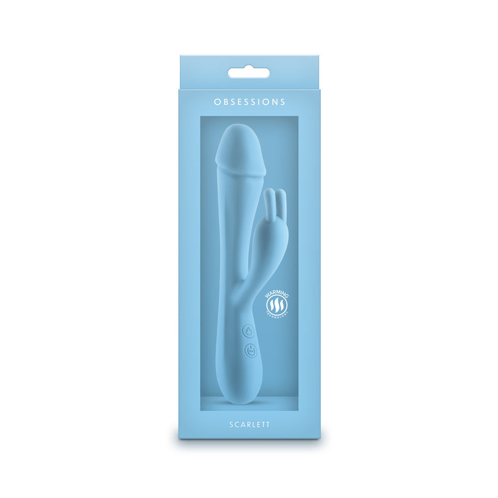 Obsessions Scarlett Rabbit Vibrator Light Blue