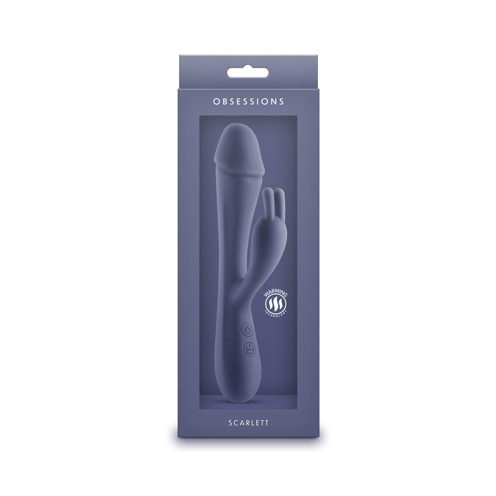 Obsessions Scarlett Rabbit Vibrator Dark Blue