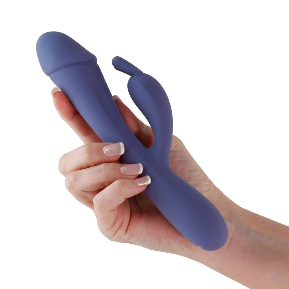 Obsessions Scarlett Rabbit Vibrator Dark Blue