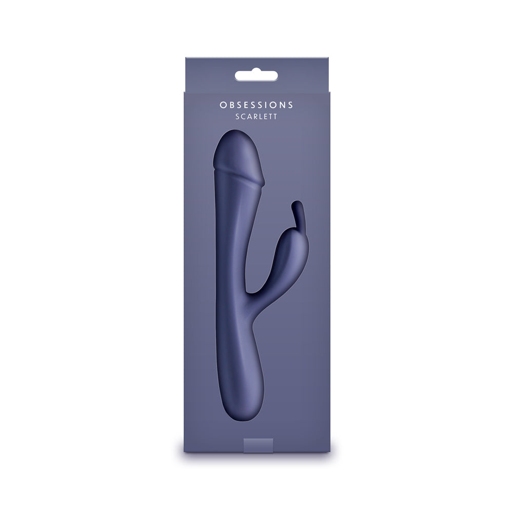 Obsessions Scarlett Rabbit Vibrator Dark Blue