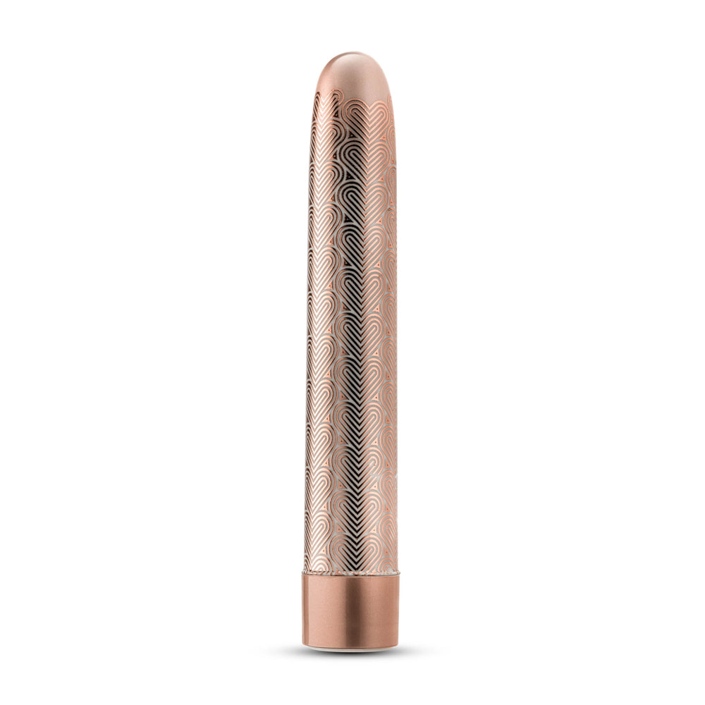 The Collection Lattice Limited Edition Rechargeable 7 inches Vibrator Rose Gold