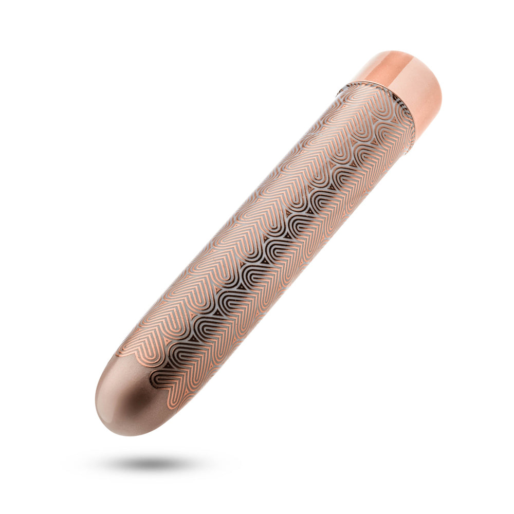The Collection Lattice Limited Edition Rechargeable 7 inches Vibrator Rose Gold