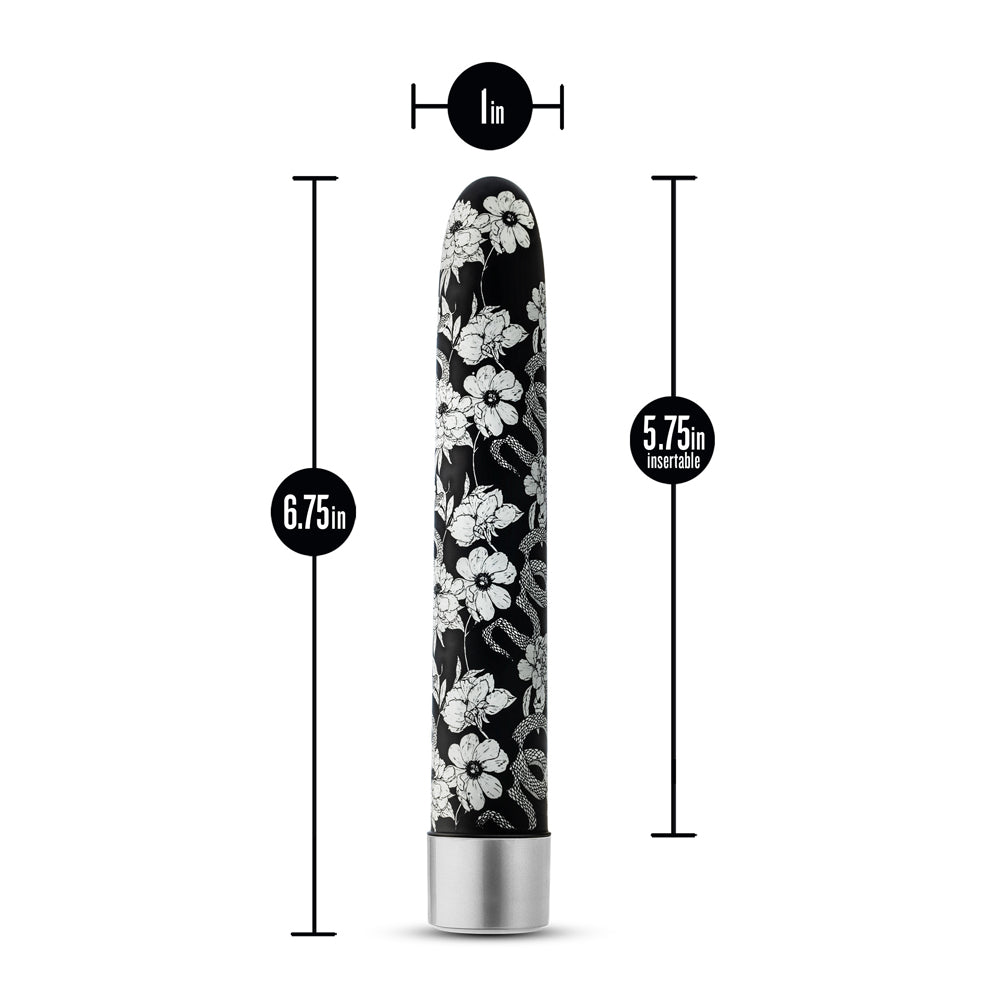 The Collection Eden Limited Edition Rechargeable 7 inches Vibrator Black