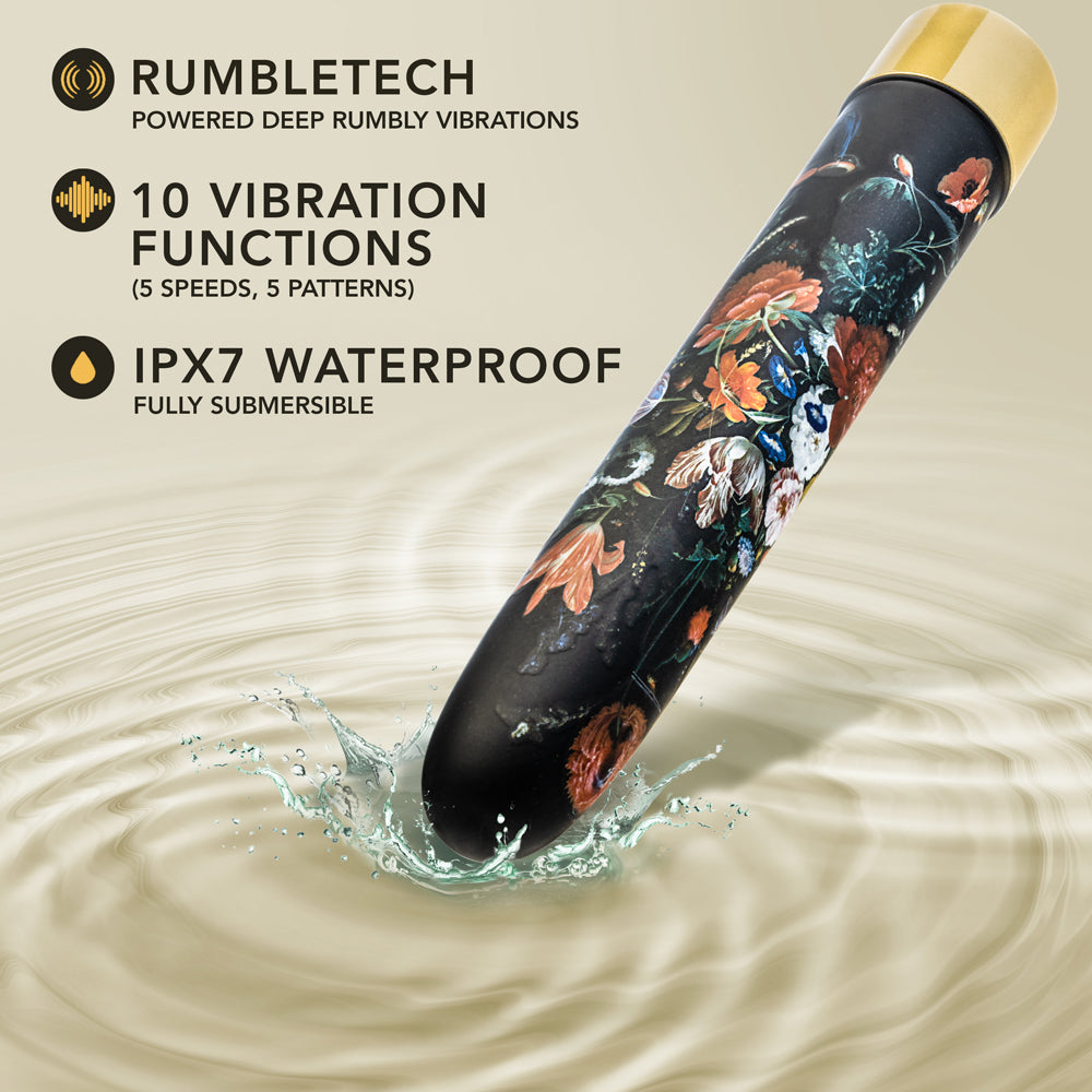 The Collection Bountiful Limited Edition Rechargeable 7 inches Vibrator  Flora