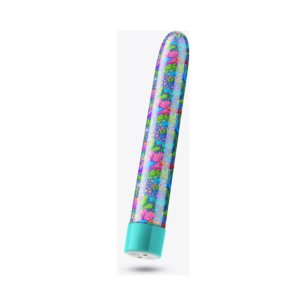 Limited Addiction Utopia Rechargeable 7 inches Vibrator Aqua