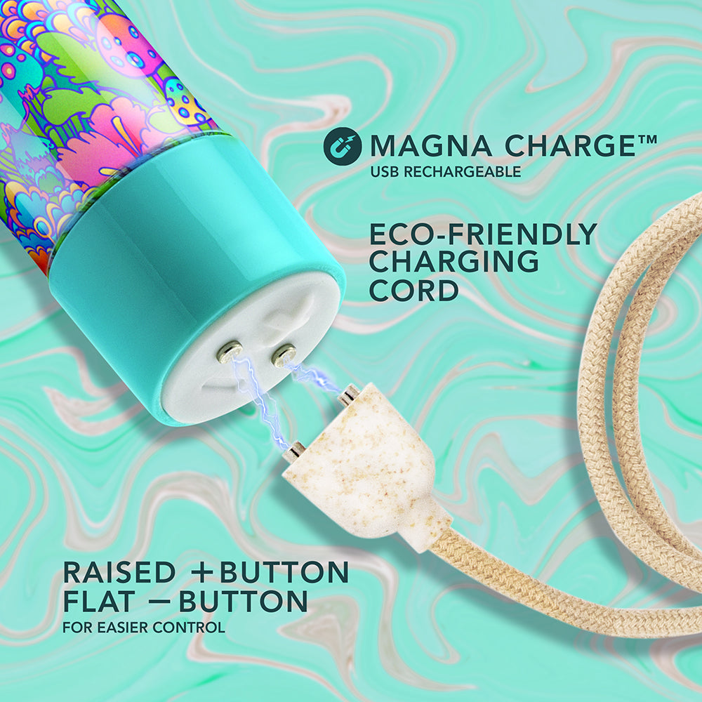 Limited Addiction Utopia Rechargeable 7 inches Vibrator Aqua