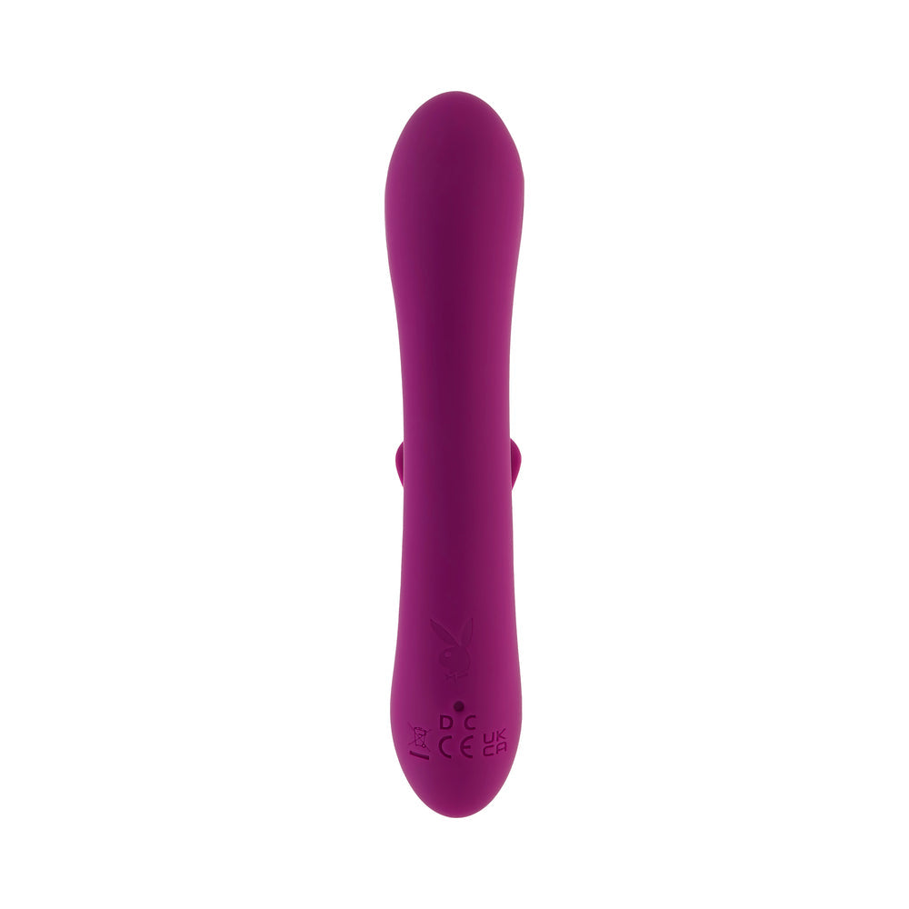 Playboy Bitty Bunny Rechargeable Silicone Mini Rabbit Vibrator Wild Star