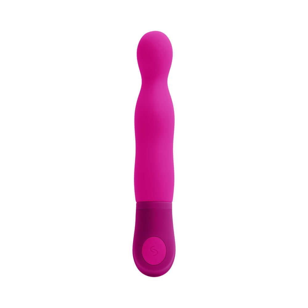 Selopa G Wow Silicone G-Spot Vibrator Pink featuring an ergonomic design and vibrant colors for targeted stimulation.