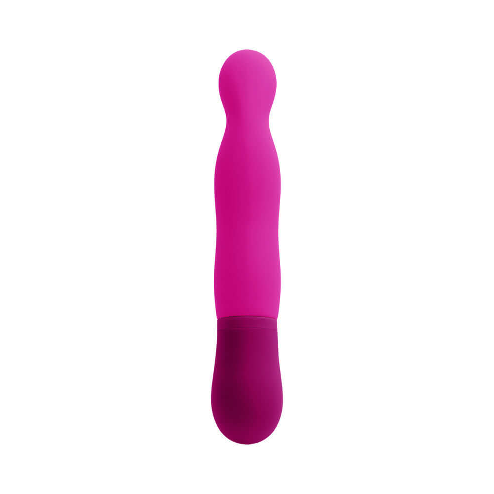 Selopa G Wow Silicone G-Spot Vibrator Pink showcasing its ergonomic design and vibrant color.