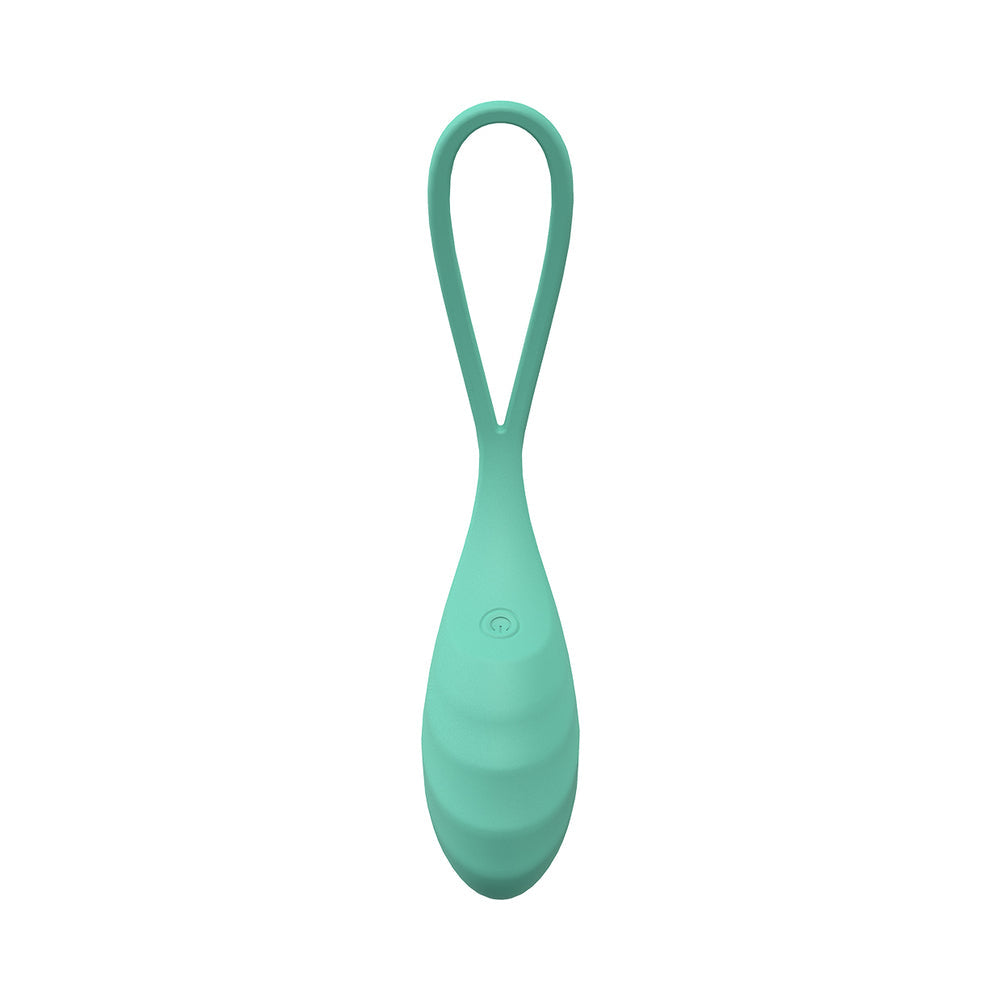 LoveLine Passion 10 Speed Remote Control Egg Sealed Silicone Rechargeable Submersible Green