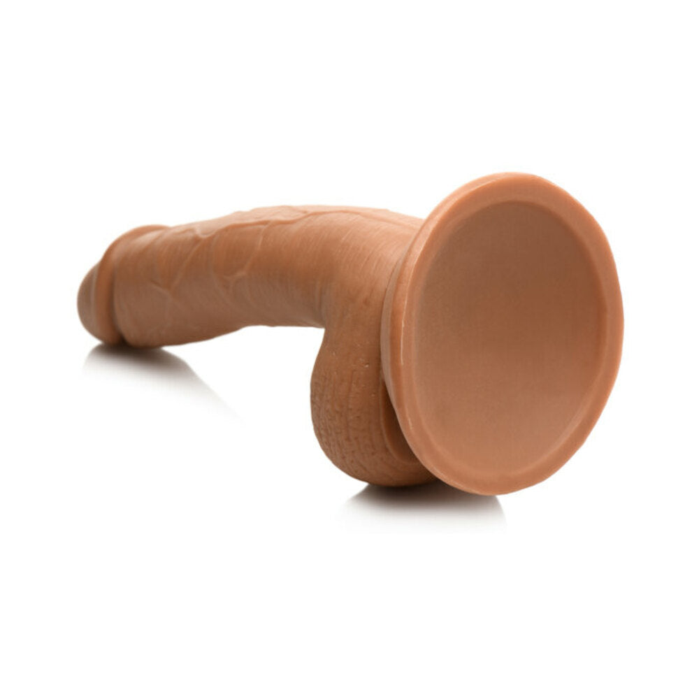 Jock Soccer Sam 7 inches Dildo with Balls Dark