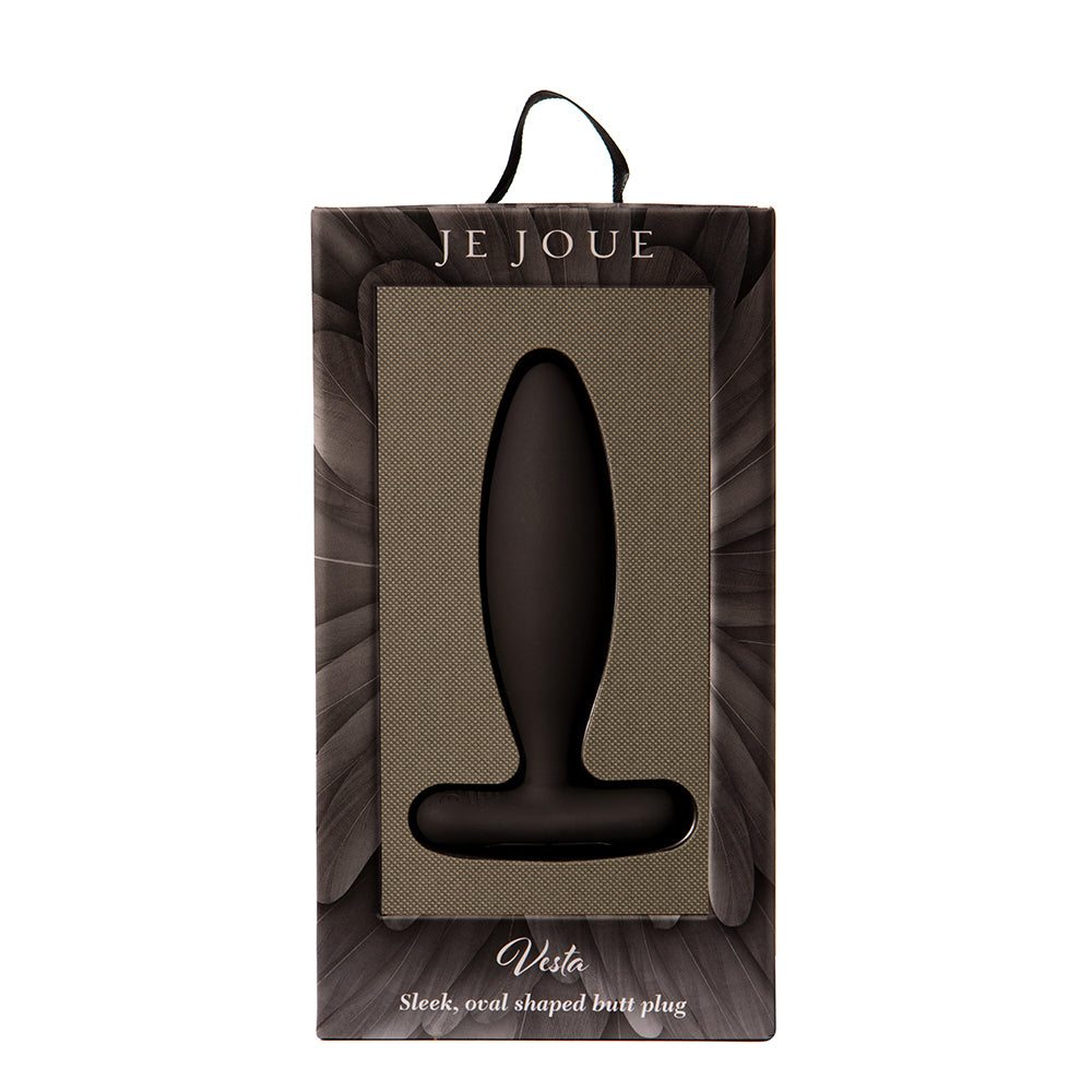 Je Joue Vesta Vibrating Butt Plug Black
