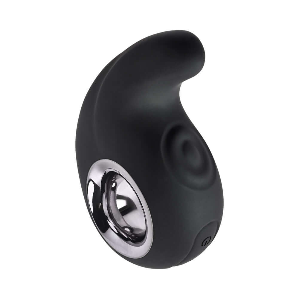 Playboy Ring My Bell Rechargeable Silicone Tapping Vibrator Black