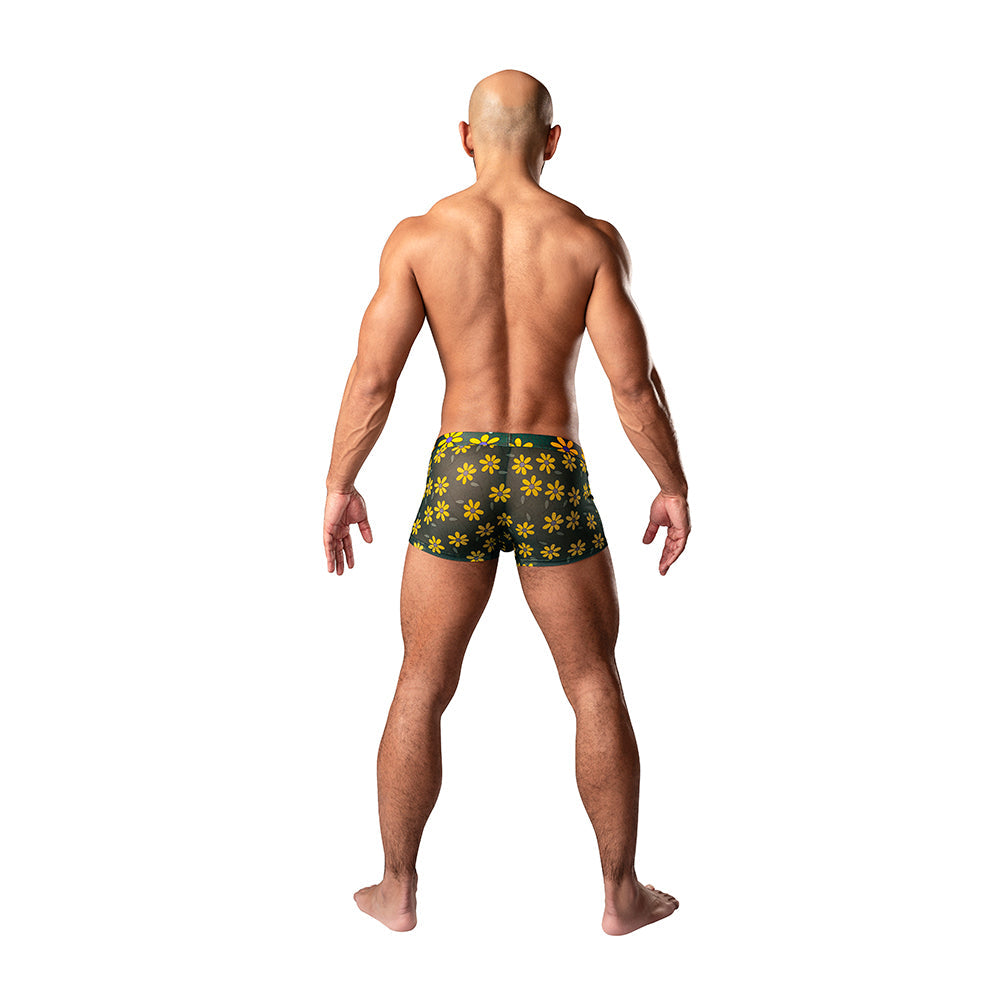 Male Power Petal Power Pouch Short Daisy Print M
