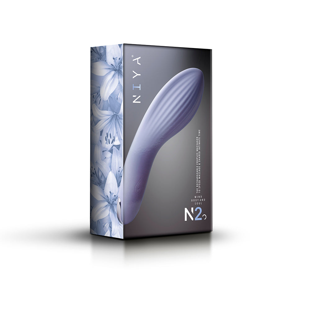 NIYA 2 Couples Massager Cornflower Rebranded Packaging