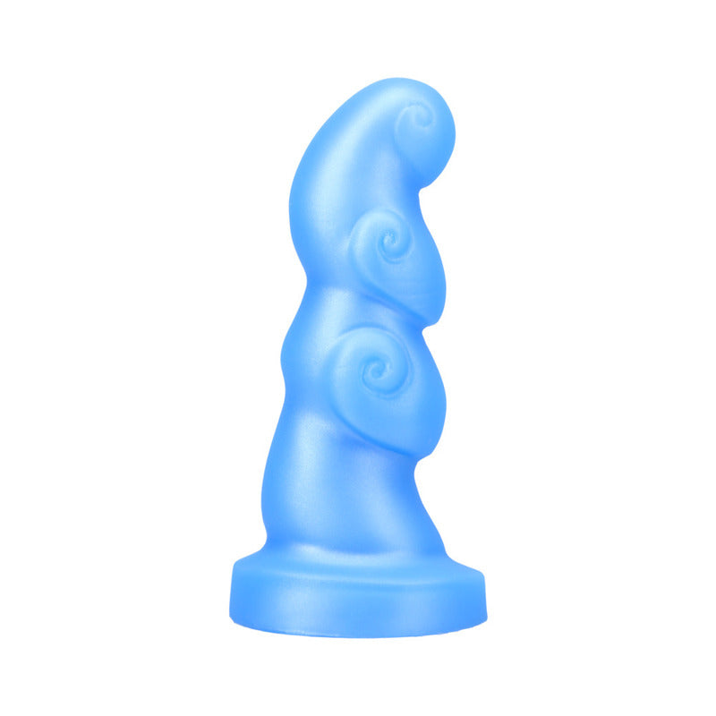 Tantus Hookah 5.75 inches Soft Dildo Azure