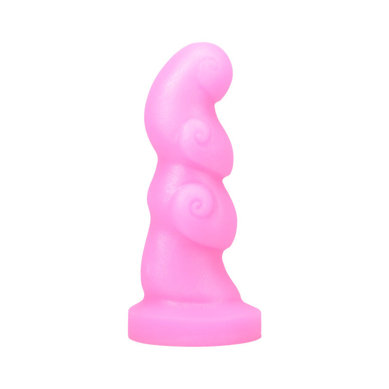 Tantus Hookah 5.75 inches Soft Dildo Bubble Gum