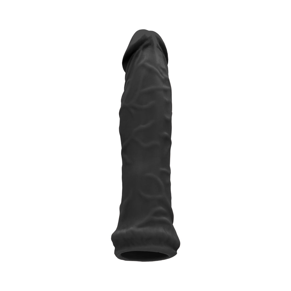 RealRock Skin 6 inches Penis Extender Sleeve Black