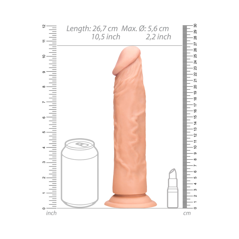 RealRock Skin 10 inches Dildo Beige