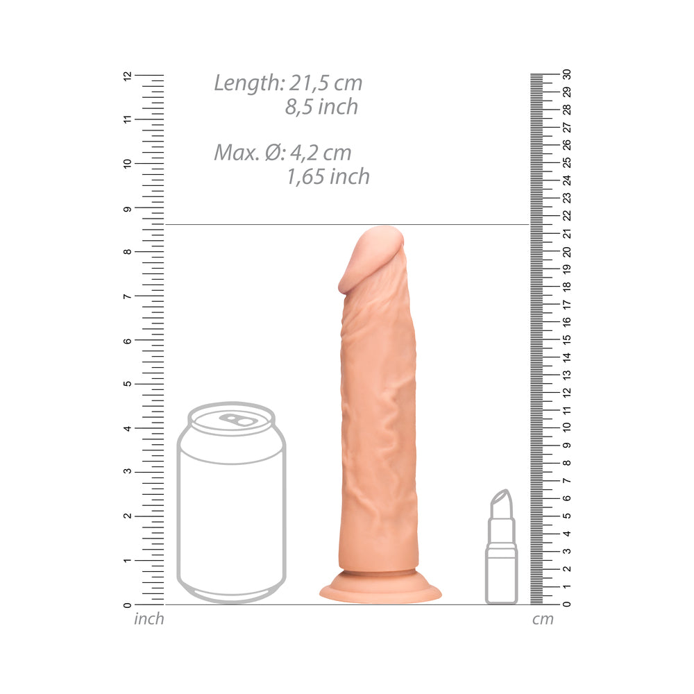 RealRock Skin 8 inches Dildo Beige