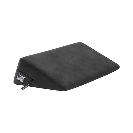 Liberator Wedge Black Sex Pillow for enhanced pleasure and comfort during intimate experiences.