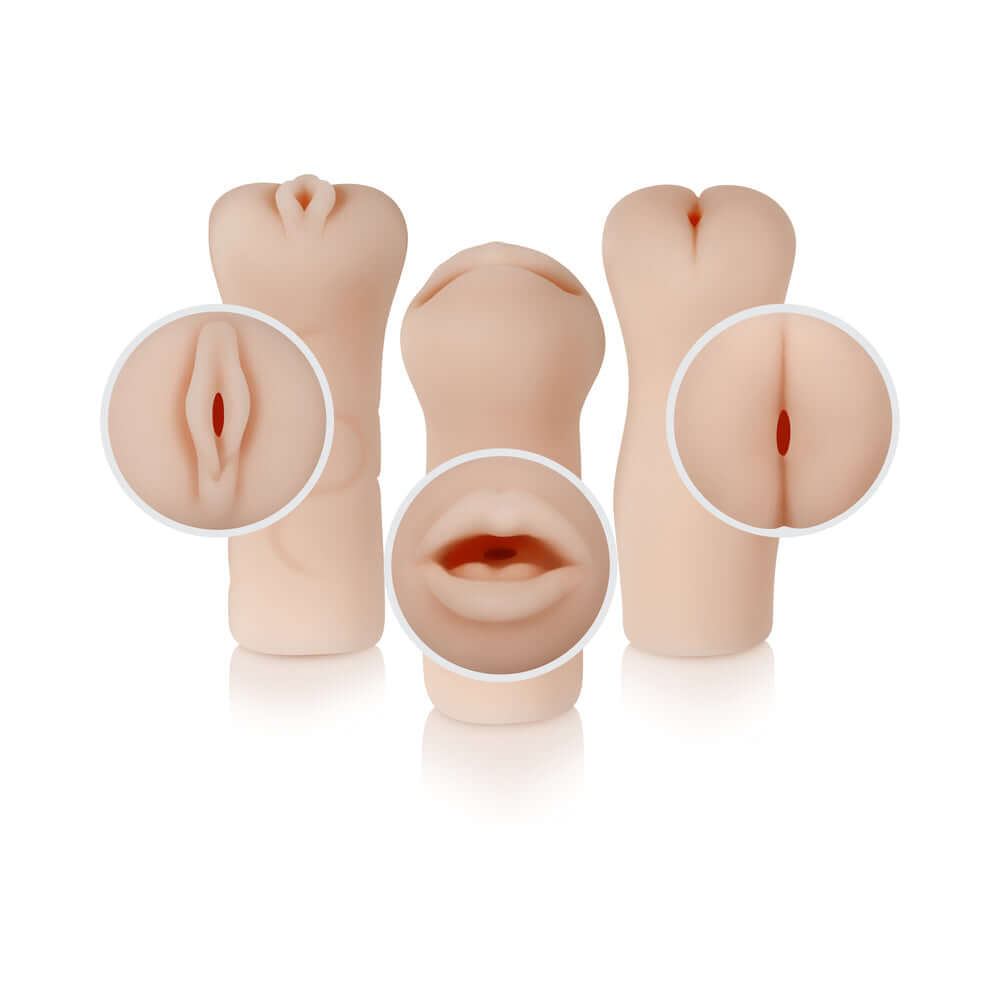 Selopa Party Pack 3-Piece Stroker Pack Light