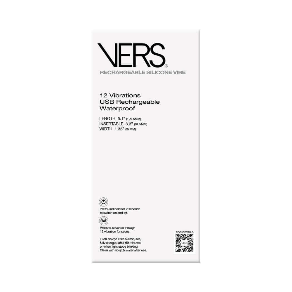VERS Rechargeable Silicone P-spot Vibe