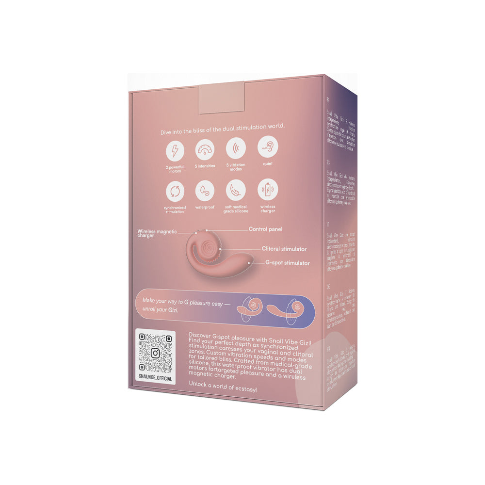 Snail Vibe SVibe Gizi Peachy Pink