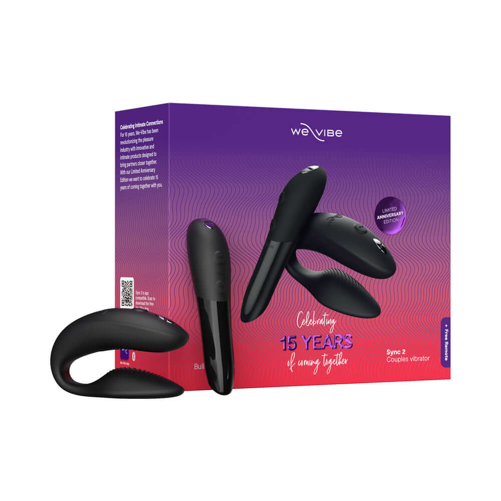We-Vibe 15 Year Anniversary Collection Set with Remote Control - Black