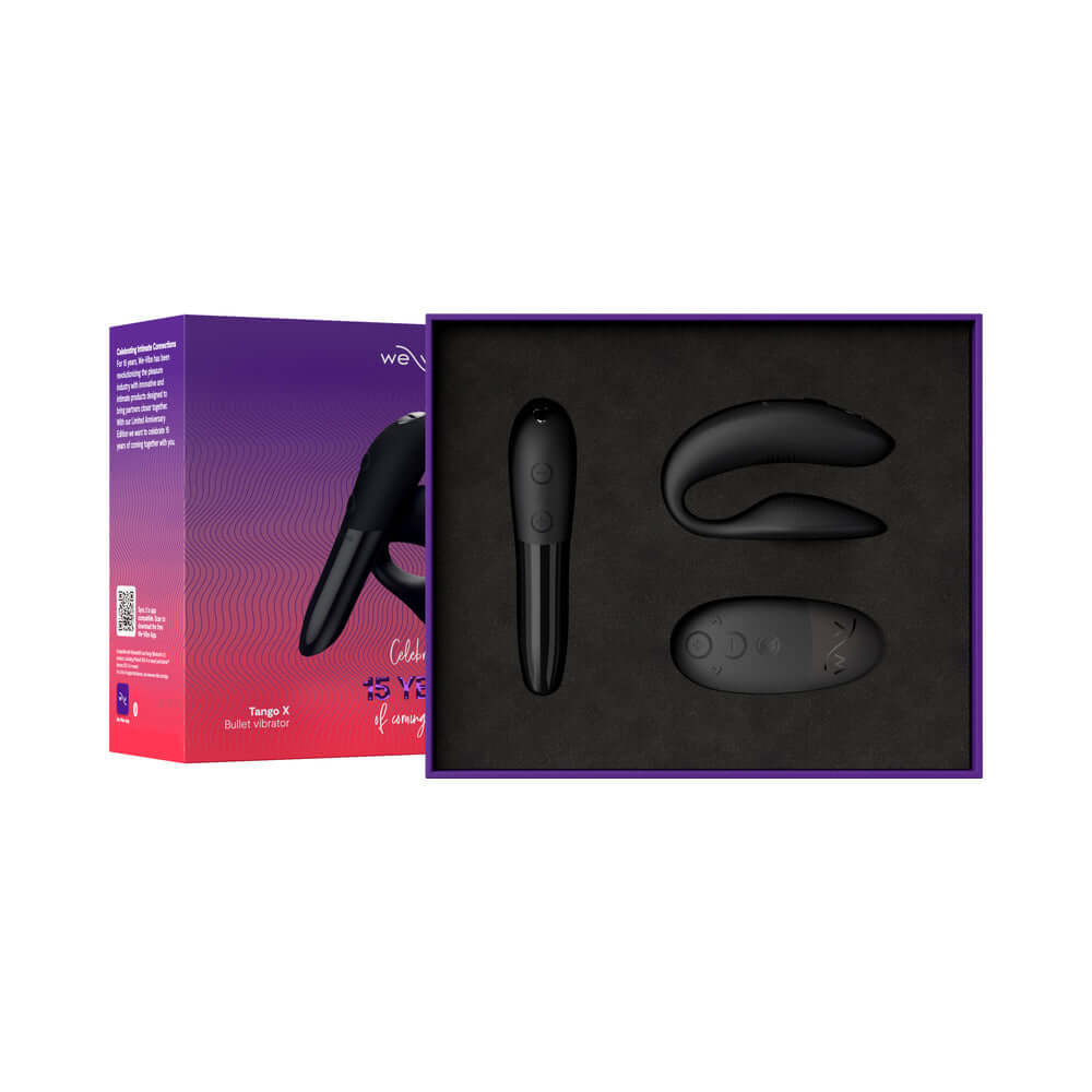 We-Vibe 15 Year Anniversary Collection Set with Remote Control - Black