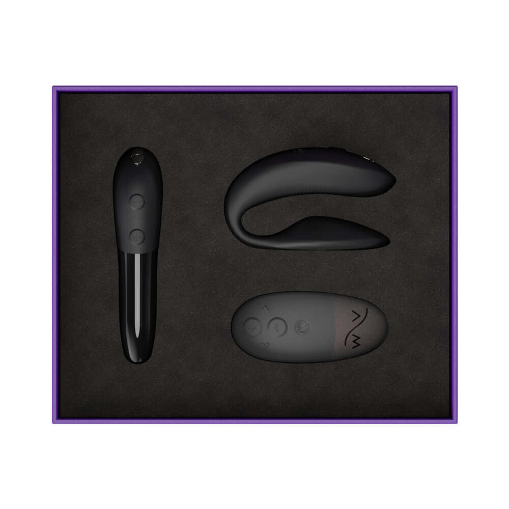 We-Vibe 15 Year Anniversary Collection Set with Remote Control - Black