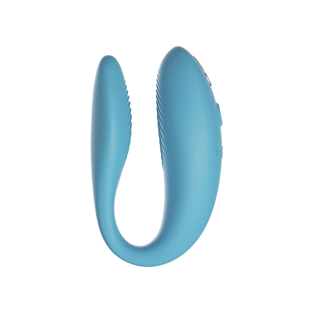 We-Vibe Sync Go App Control Rechargeable Silicone Couples Vibrator - Turquoise