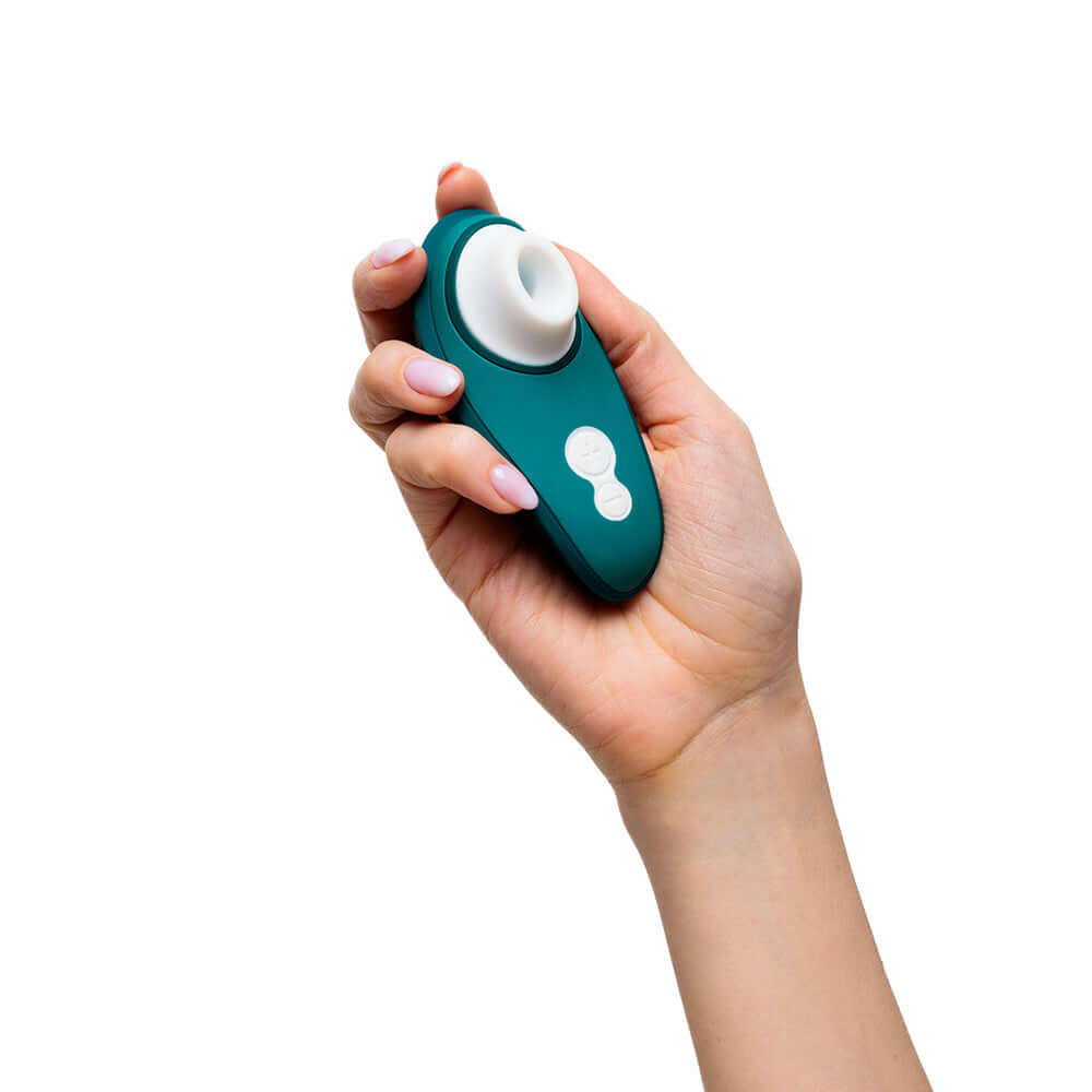 Womanizer Liberty 2 Rechargeable Silicone Clitoral Stimulator - Dark Petrol