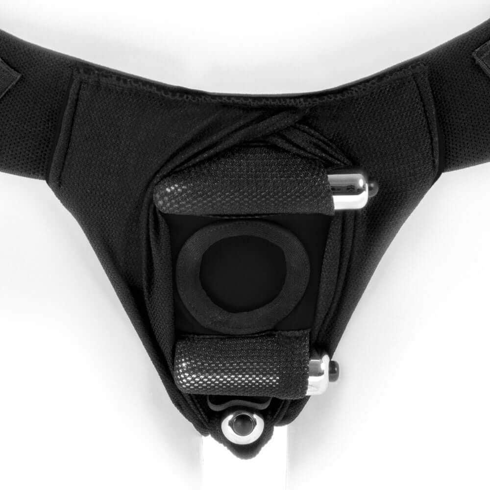SpareParts Joque Cover Underwear Harness Black Size A Nylon close-up view highlighting design and features.