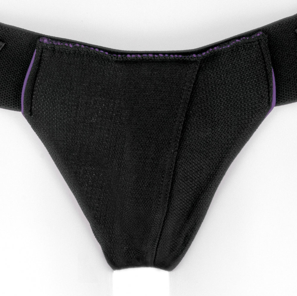 SpareParts Joque Cover Underwear Harness Purple (Double Strap) Size A Nylon